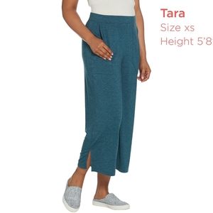 LOGO LOUNGE PULL ON PANTS GREY HEATHER